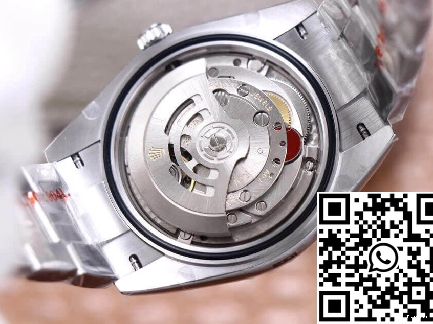 M124300-0006 Rolex Turquoise 41MM Factory Blue Perpetual EW Dial Oyster 0418